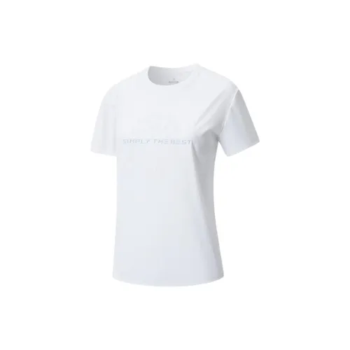 XTEP Variety Training Collection T-Shirts Women's Pearl White