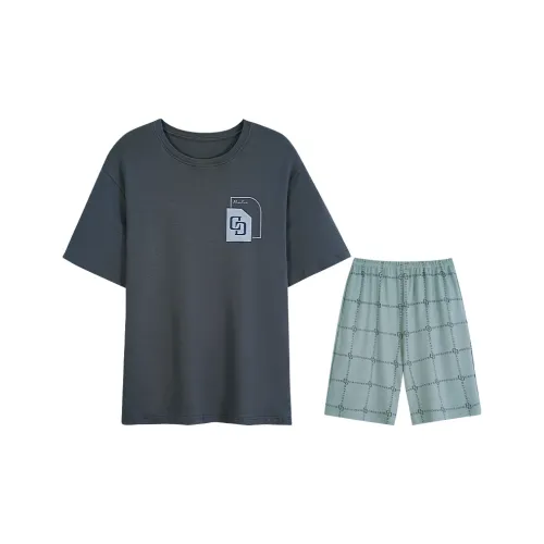 William Pajama Set Men's Navy Blue