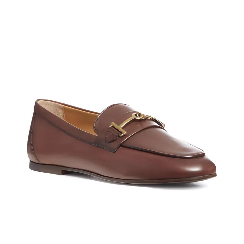 TOD'S Loafers Women's Brown-2