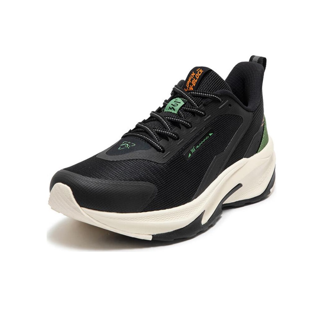 361° Ride The Mountain Running Shoes Men Low-Top Obsidian 361° Ride The Mountain Running Shoes Men Low-Top Obsidian