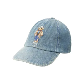 Polo Ralph Lauren Cotton Baseball Caps Unisex Blue