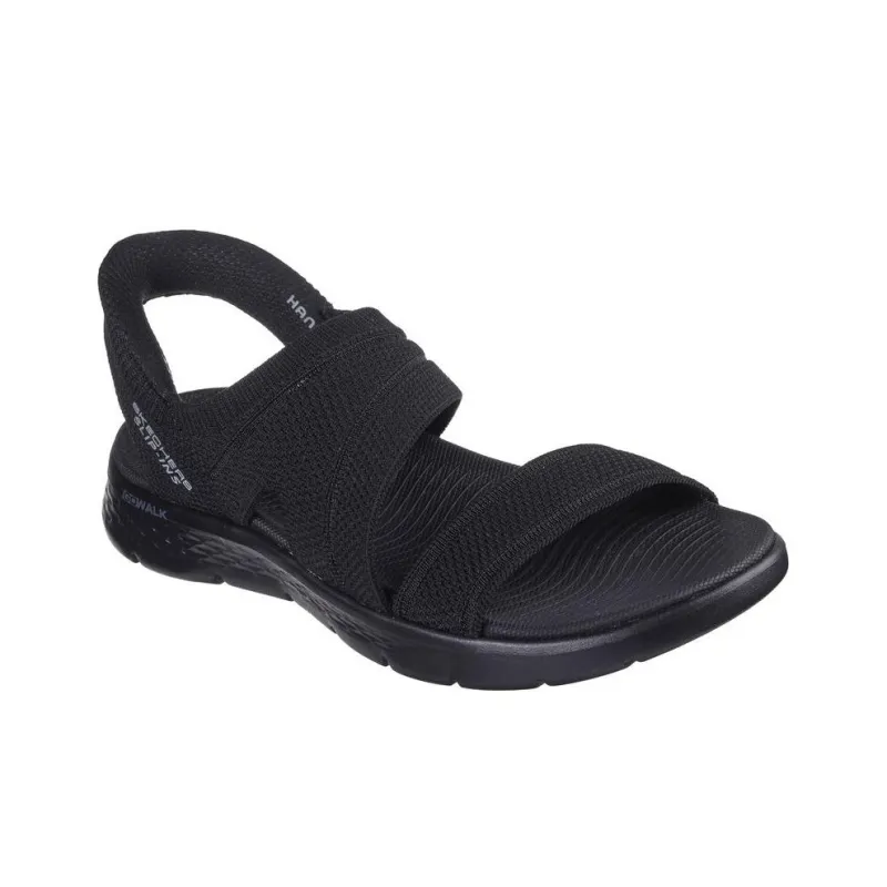Skechers Go Walk Fle Beach Sandals Women's Black-1