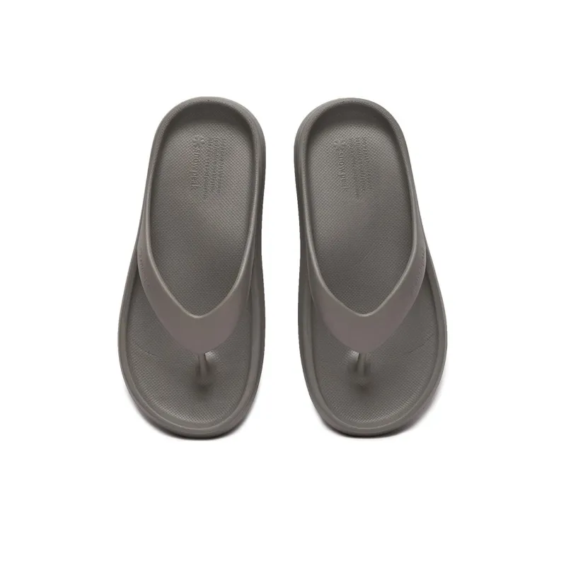 Snow Peak Slip-Resistant Quick Dry Flip Flops Unisex Gray-2