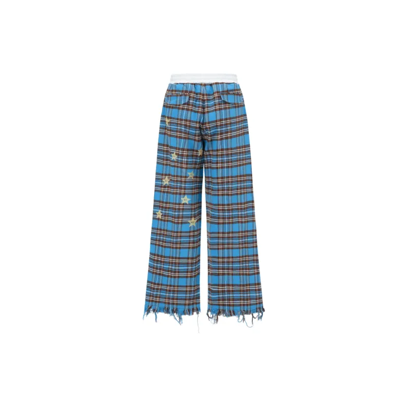 Alexia Sandra Casual Pants Unisex Blue-1