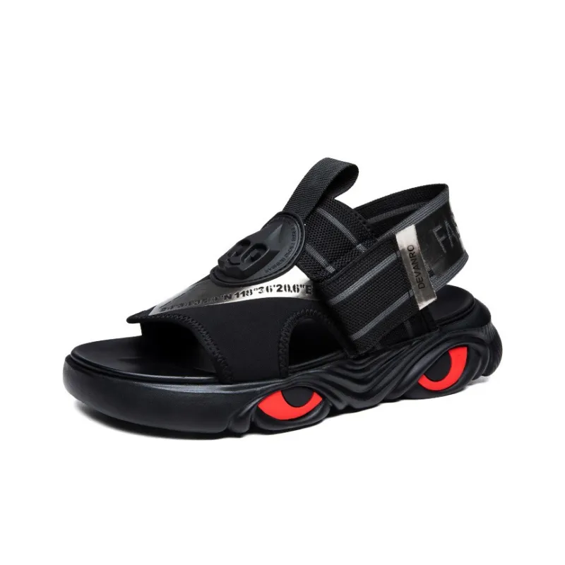 Devanro One Shoe Two Wear Styles Beach Sandals Men's-4