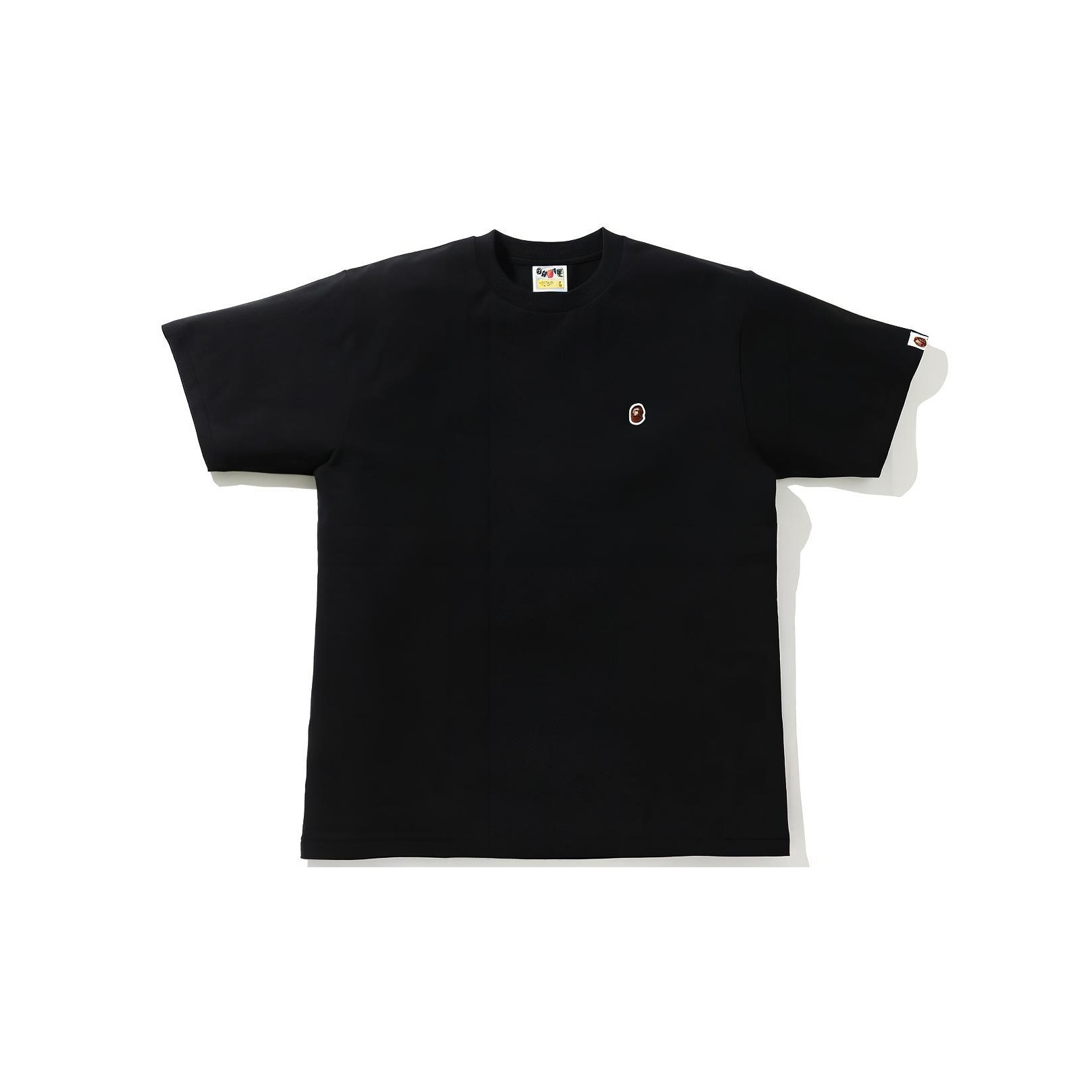 A BATHING APE Head One Point Tee SS21 Black M - POIZON