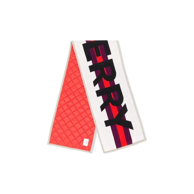 Burberry Contrast Logo Scarf-0
