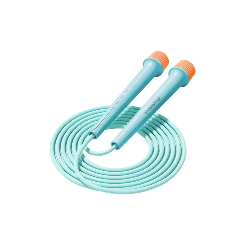 ProSelect Professional Racing Non Countable Jump Ropes Students PVC Rope ABS+PP Controller 3m, Length Adjustable-0