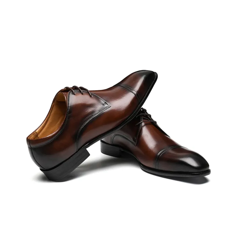 ASTON M.JAZZ Dress Shoes Men Low Top Black/Brown/Coffee-20