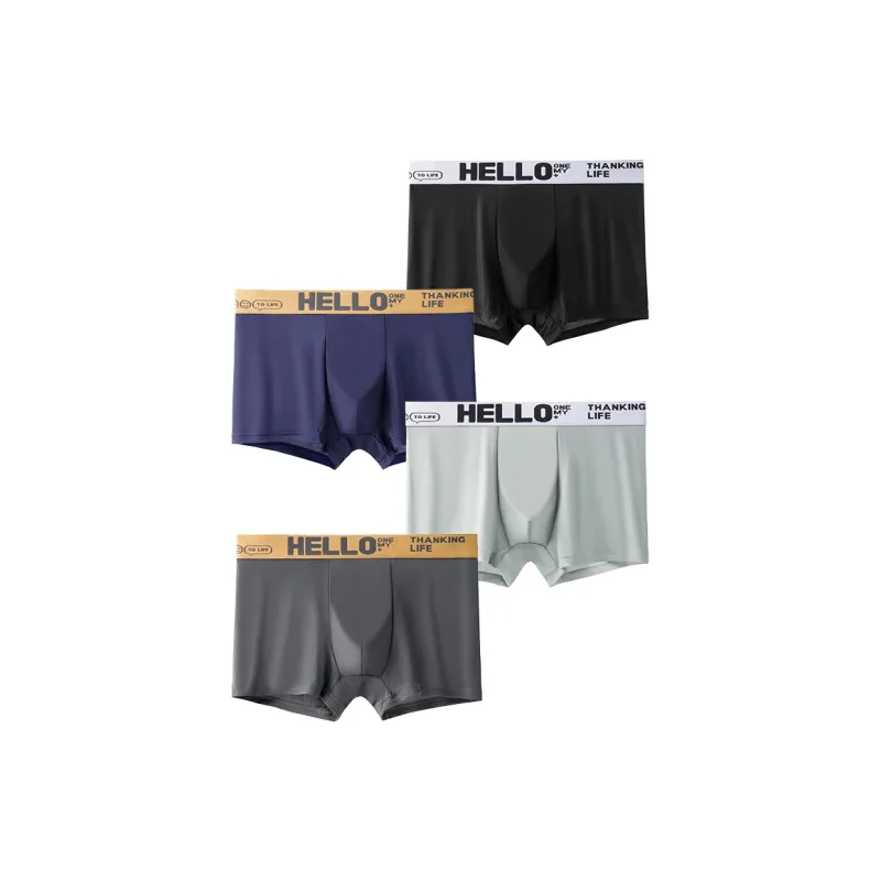 Jean West Boxer Shorts Men's Combo Set-4