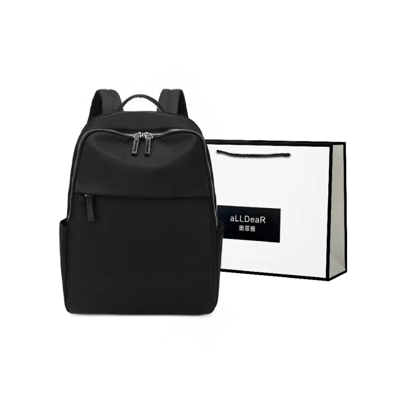 ALLDeaR Oxford Backpack Women's Apricot & Brown/Apricot Gray/Dark Gray/Classic Black-6