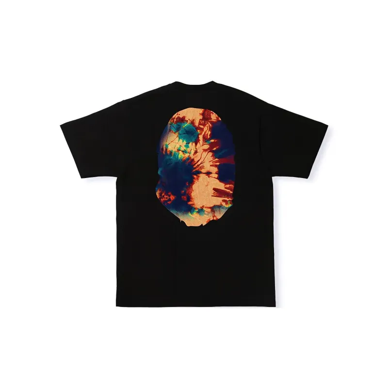 Bape Tie Dye Big Ape Head Tee-3