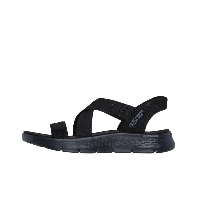 Skechers Go Walk Fle Beach Sandals Women's Black-0