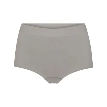 SKIMS SOFT SMOOTHING SEAMLESS BOY SHORT Underpants Women's Smoke/Smoke Color