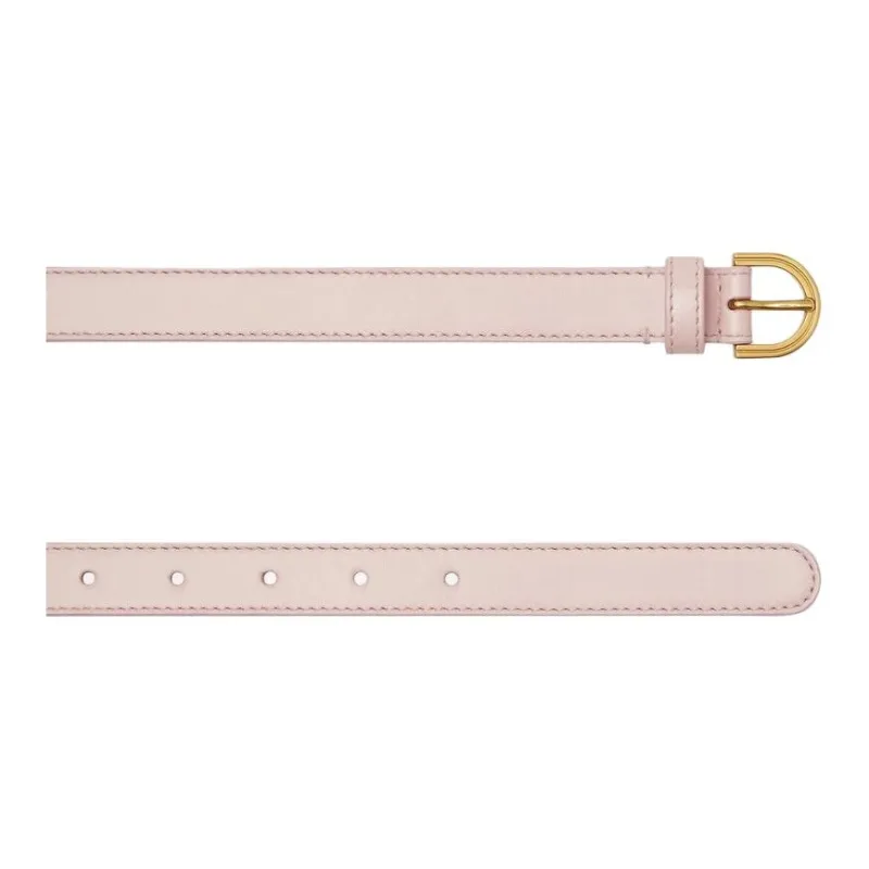 VERSACE Gianni Ribbon Leather Belt-1
