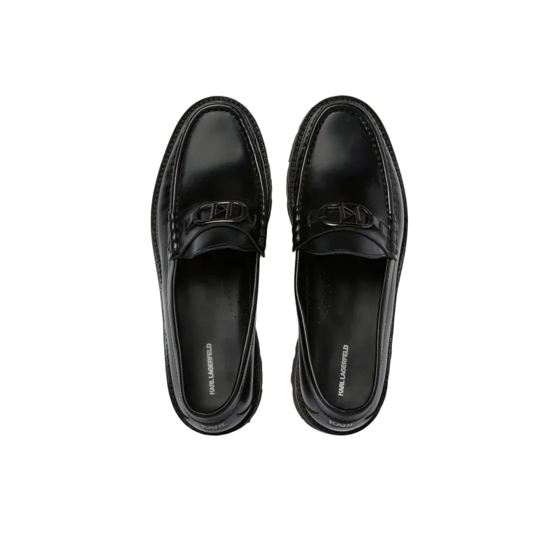 KARL LAGERFELD / Karl Lagerfeld Jeans Mokassino Leather Loafers Women's-4