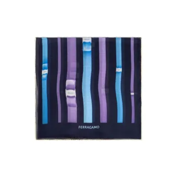 Ferragamo Bow Printed Scarf