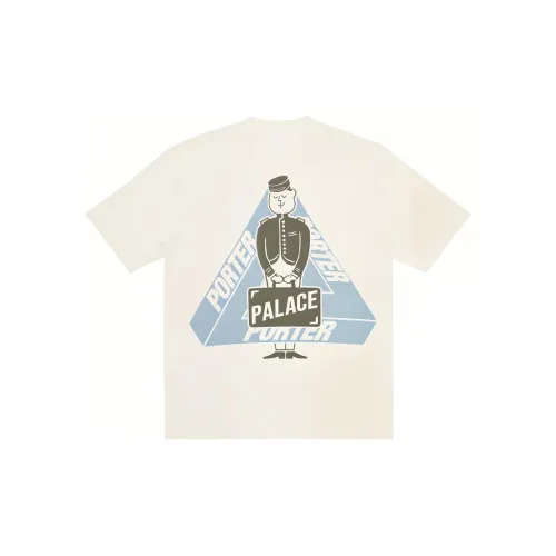 Porter PALACE X PORTER T-Shirts Unisex Off White