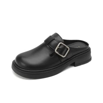 FOXER Closed Toe Slippers Women's Black