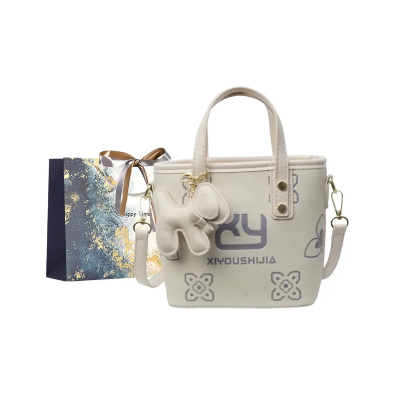 Iman's House PU One Shoulder Handbag Women's Blue+Charm/Pink+Charm/Purple+Charm/Green+Charm-9