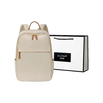ALLDeaR Oxford Backpack Women's Apricot & Brown/Apricot Gray/Dark Gray/Classic Black