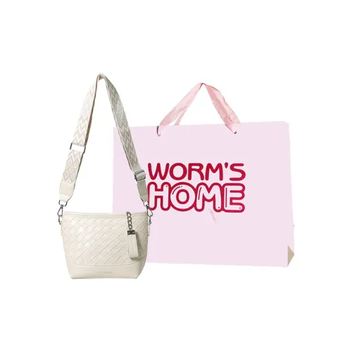 Worm's Home Shoulder Bags