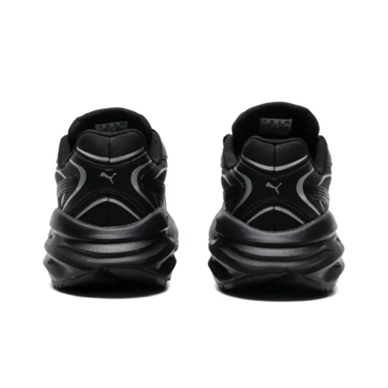PUMA Hypnotic LS Abrupt Anti-Slip Wear-Resistant Low-Top Casual Shoes Unisex Black Silver-4