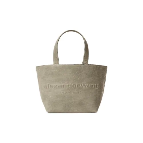 Alexander Wang Mini Punch Logo-embossed Leather Tote Bag