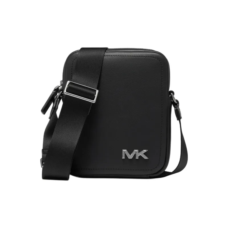 MICHAEL KORS Artificial Leather Shoulder Bag, Crossbody Bag Trumpets Men's Black-0