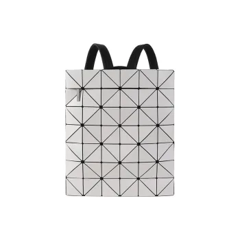 ISSEY MIYAKE BLOCKY PVC Backpack Unisex Light Gray