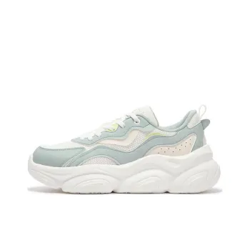 361° Moe Claws Slip Resistant And Breathable Low Top Casual Shoes Women's White Green