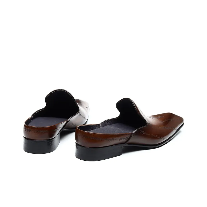 ASTON M.JAZZ Wrap toe Slippers Men's-10