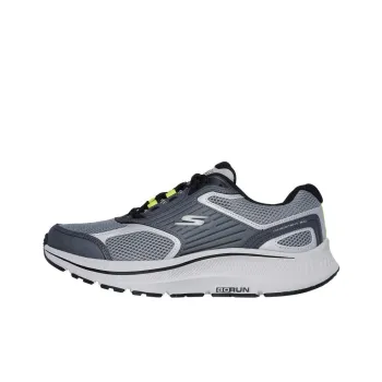 Skechers Go Run Consistent Anti Slip Wear Resistant Low Top Casual Running Shoes Men's Gray
