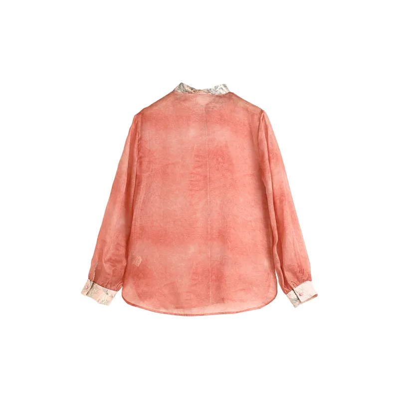 Hang Yi Court Shirt Women's Red-1