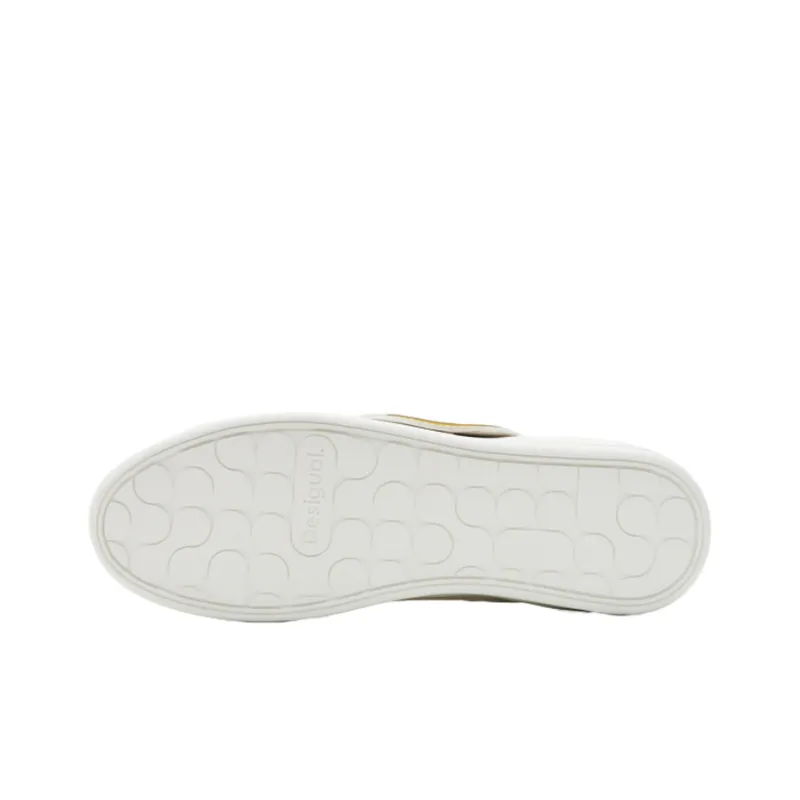 Desigual Skateboard Shoes Women's White-2