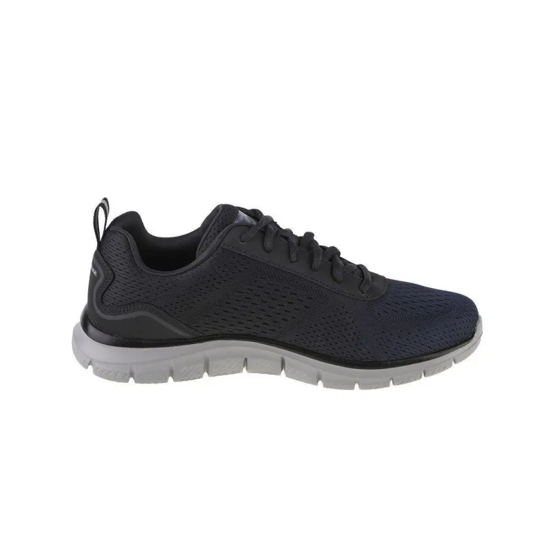 Skechers Skechers Track Durable Breathable Low Top Casual Shoes Men's Black-1