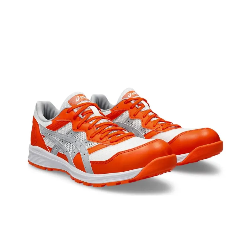 Asics Winjob Slip Resistant, Abrasion Resistant, Breathable Low Top Running Shoes Unisex Orange Gray-2