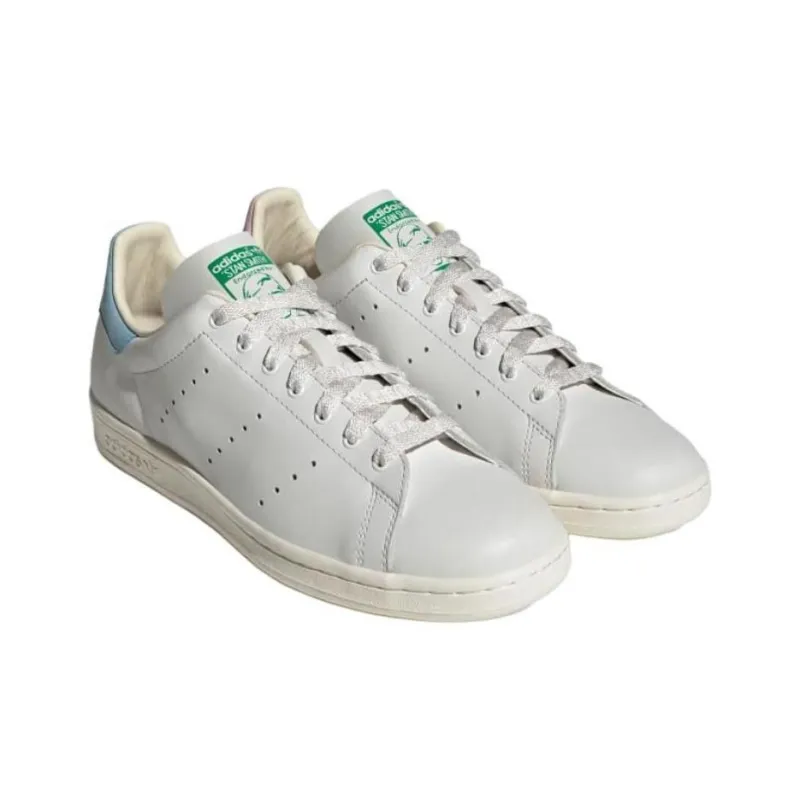 Adidas Stan Smith 80s White Blue Pink Mismatched-2