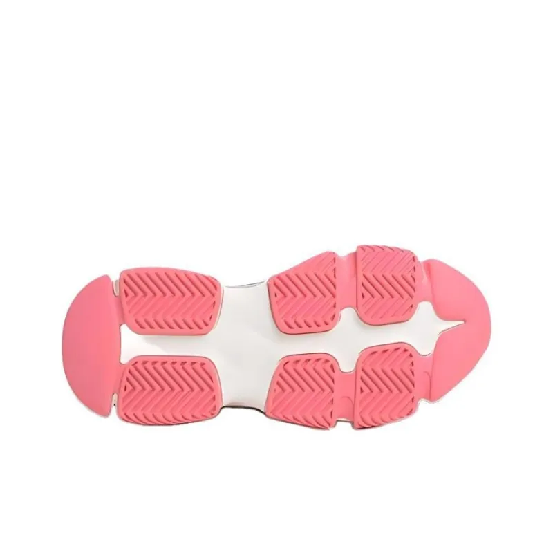 STEVE MADDEN Low-Top Chunky Sneakers Women's Pink-5