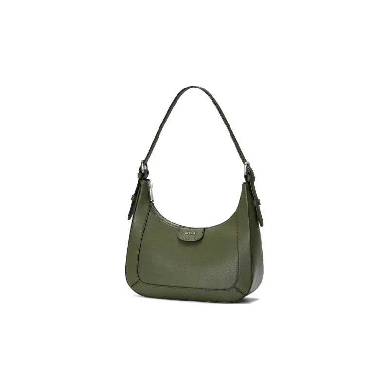 ORYANY Cow Leather Crossbody Handbag Shoulder Bag Women's Olive-2