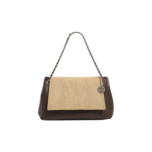 TTaG．baG Cow Leather Shoulder Bag Women's