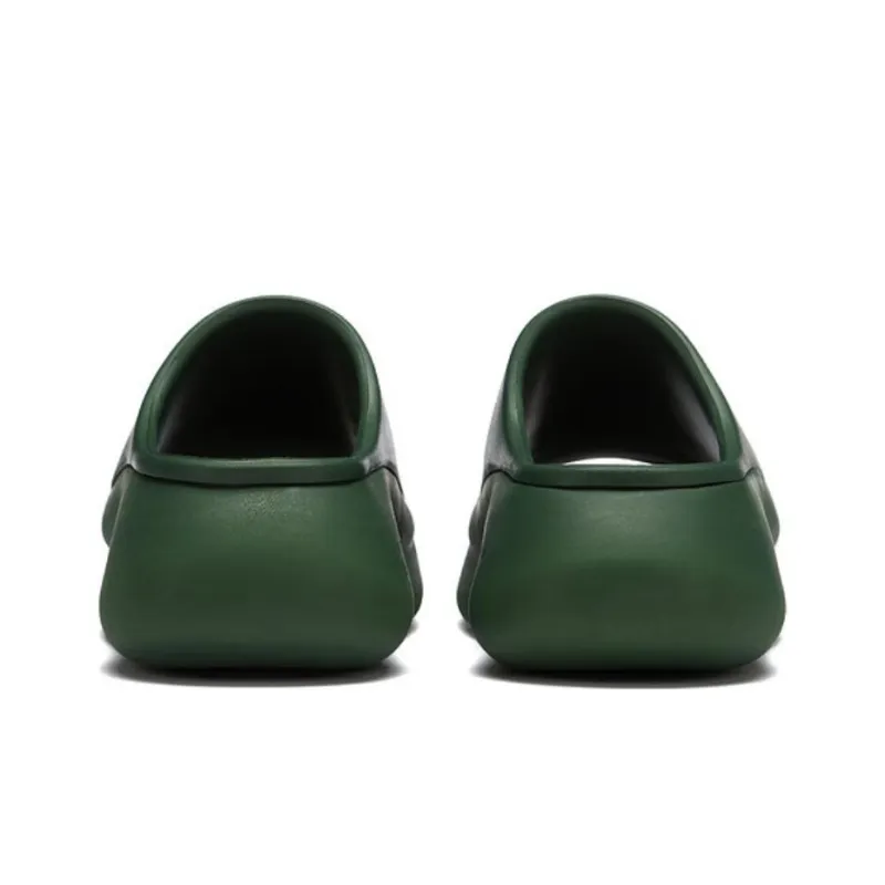 LACOSTE Rubber Sole Abrasion Resistant Slide Slippers Men's Green-3