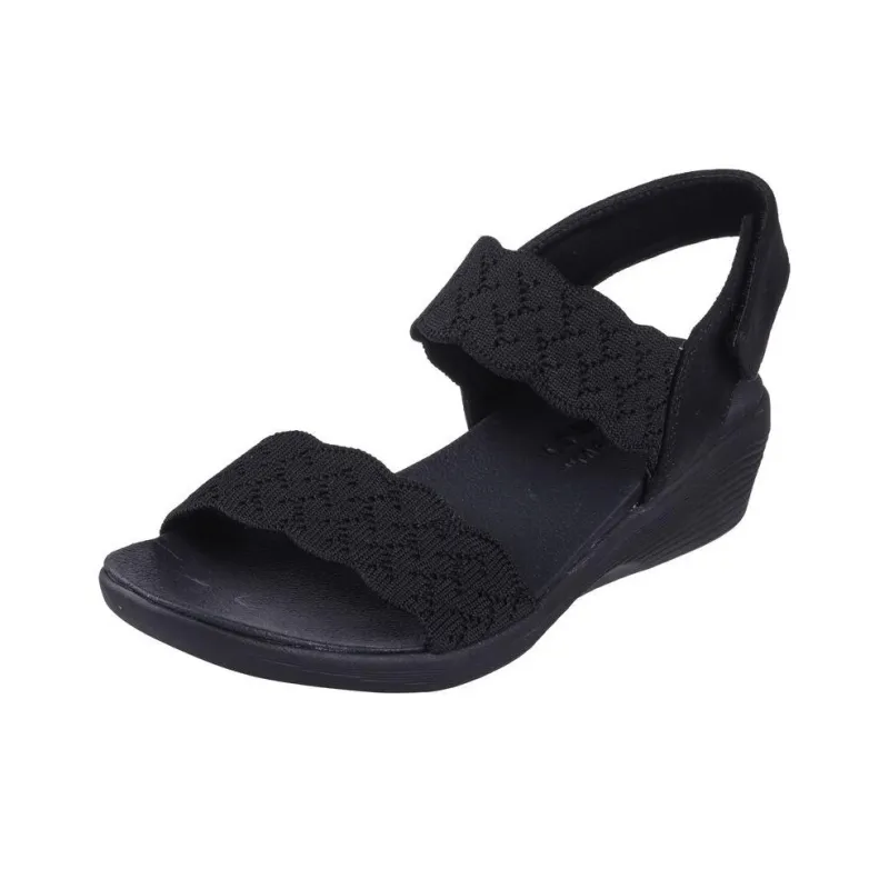 Skechers Arya Beach Sandals Women's Black-2