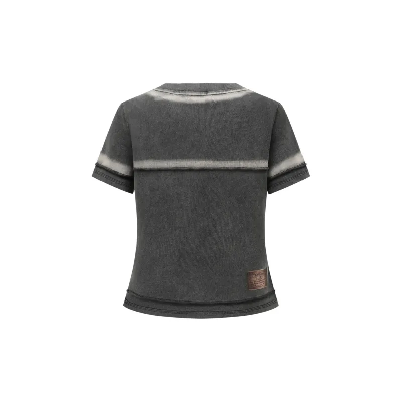 Alexia Sandra Set in Sleeve T Shirt Women's-3