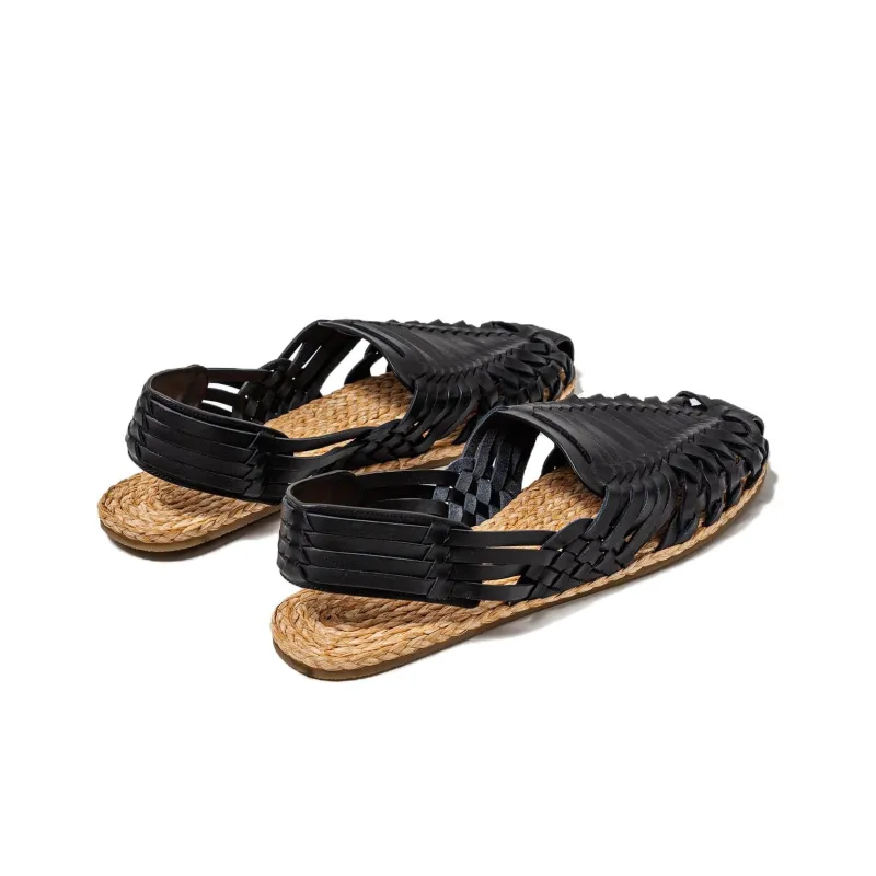 SAINT LAURENT Interwoven-design Espadrilles-3