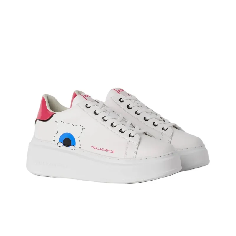 KARL LAGERFELD / Karl Lagerfeld Jeans X Darcel Disappoints Leather Sneakers Women's-2