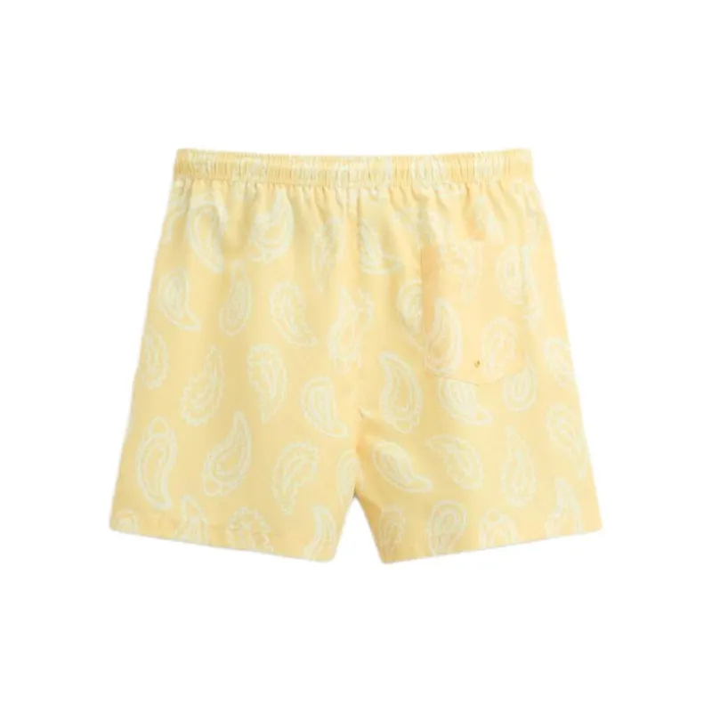 ZARA Swimming Shorts Men's Light Yellow-1