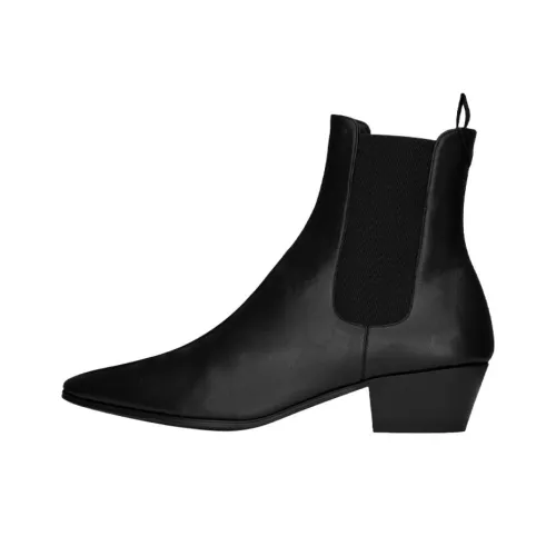 SAINT LAURENT Vassili Chelsea Boots Women's Black