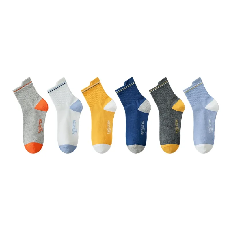 BONAS Mid-Calf Socks Men's Combo Set-11