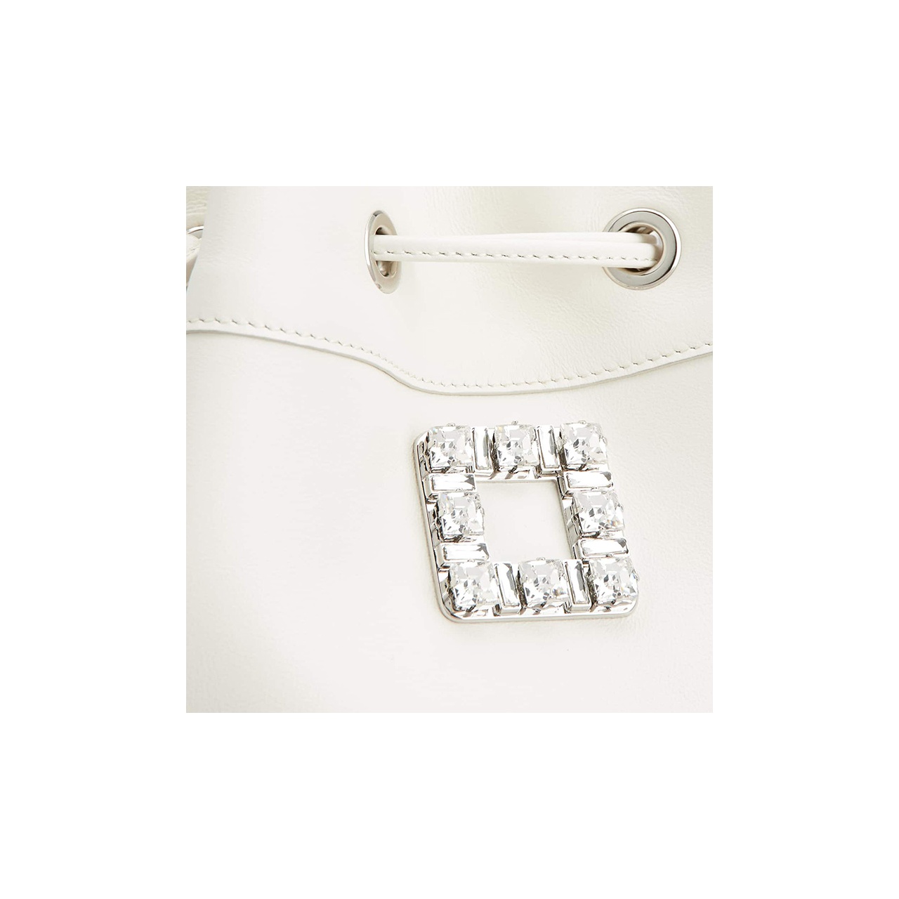 ショルダーバッグ・ポシェット ROGER VIVIER TRES VIVIER LEATHER BUCKET BAG roger vivier Tres Vivier Leather Bucket Bag | jentestore
